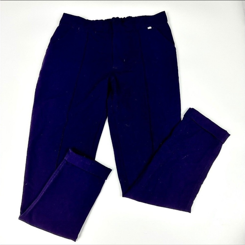 Figs dark purple trouser scrub pants. Small - Picture 1 of 2